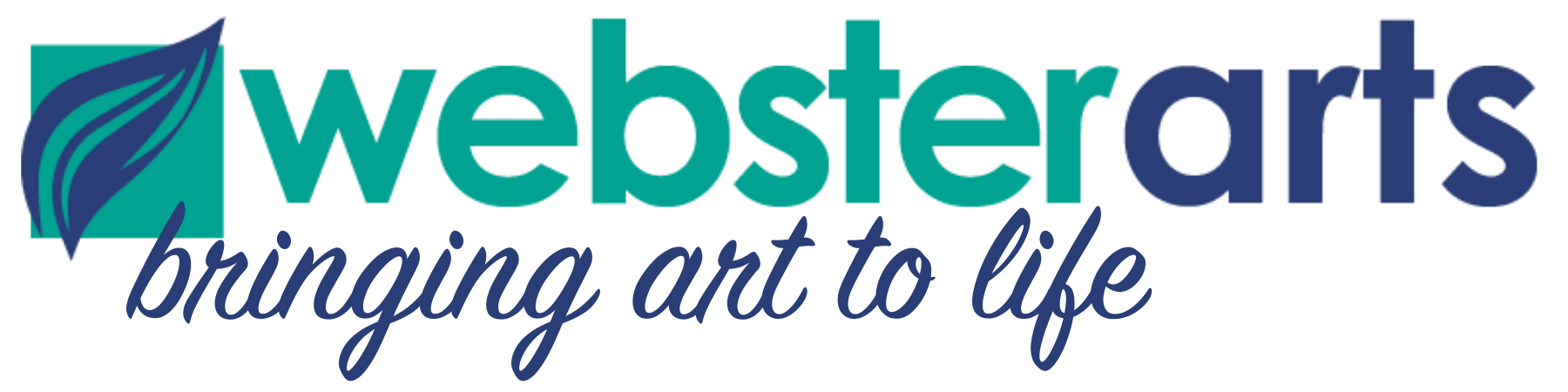 webster arts logo with tagline